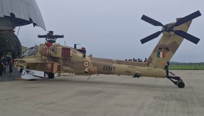 Three AH-64E Apache Attack Helicopters From US land In Hindon, Likely To Be Deployed At Western Front