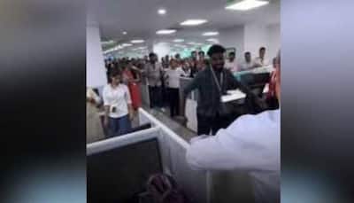Viral: Employees Dance To Welcome Foreign Client; Sparks Controversy Over Workplace Decorum