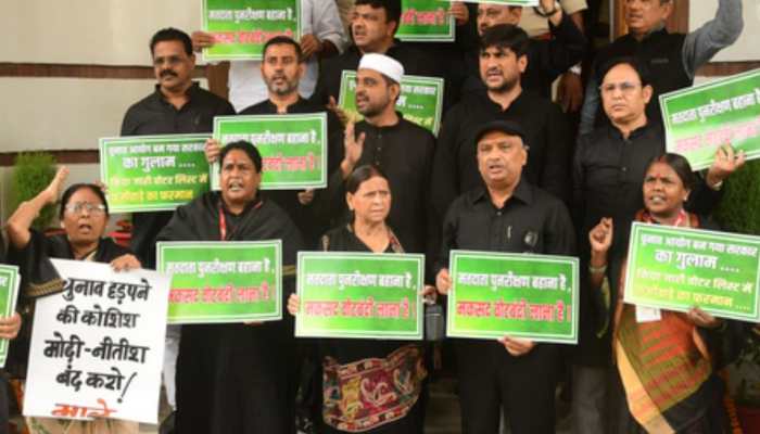 Bihar Monsoon Session: Oppn Protests In Black, Deputy CM Hits Back On Voter List Row
