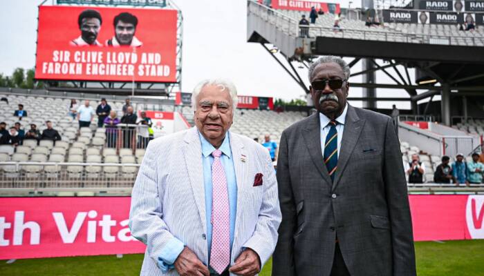 Old Trafford Immortalises Legends: Farokh Engineer And Clive Lloyd Get Stands Named After Them 