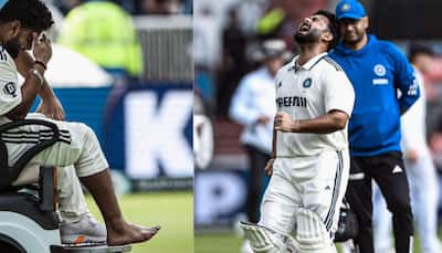 Rishabh Pant Retires Hurt At Old Trafford After Painful Foot Injury: WATCH