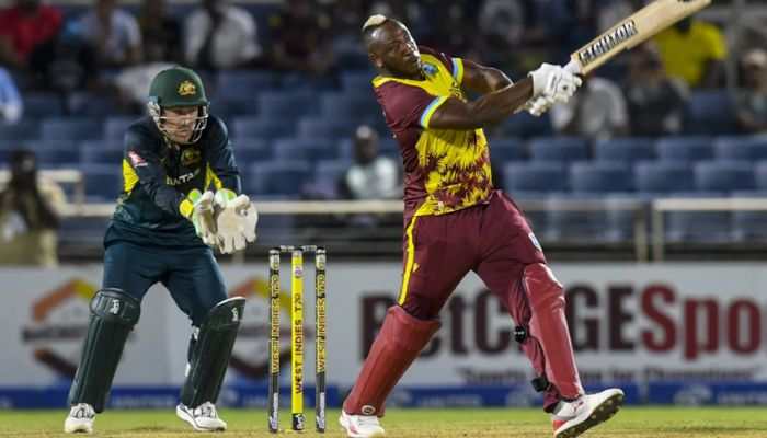 Andre Russell Blasts Sightscreen-Smashing Six As Farewell Knock Leaves Literal Hole In Jamaica - Watch Andre Russell Blasts Sightscreen-Smashing Six As Farewell Knock Leaves Literal Hole In Jamaica - Watch