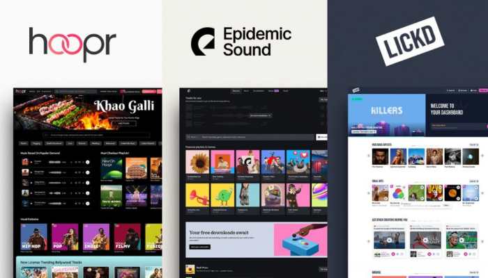 Hoopr vs Epidemic vs Lickd: Best Music Platform For Indian Creators