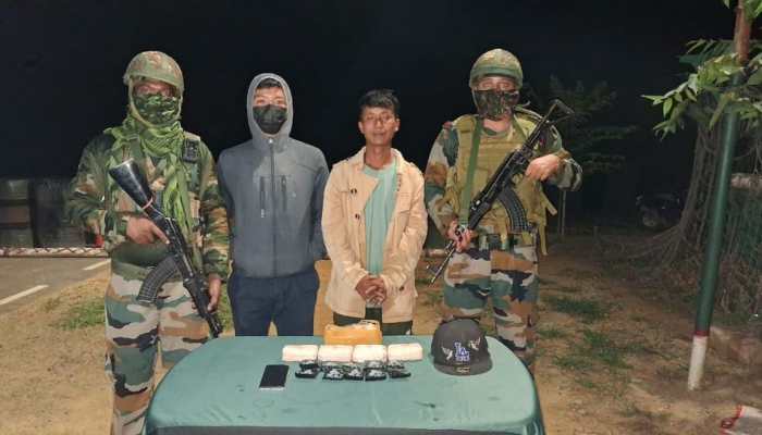 Assam Rifles Seize Meth Tablets Valued At Rs 3.03 Crore; Myanmar National Arrested Assam Rifles Seize Meth Tablets Valued At Rs 3.03 Crore; Myanmar National Arrested