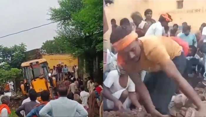 Four Children Killed, Dozens Feared Trapped In Rajasthan School Roof Collapse, PM Modi Reacts | VIDEO