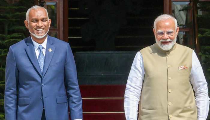 PM Modi Arrives In Maldives For State Visit, Greets President Muizzu Amidst 60th Independence Day Celebrations
