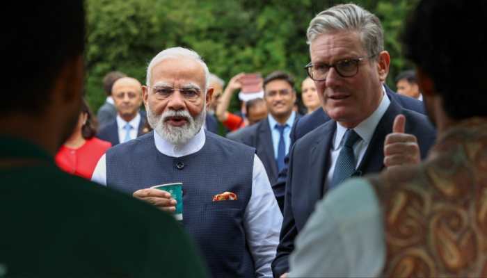 Sourced From India, Brewed In London: PM Modi's 'Chai Pe Charcha' Moment In UK Goes Viral