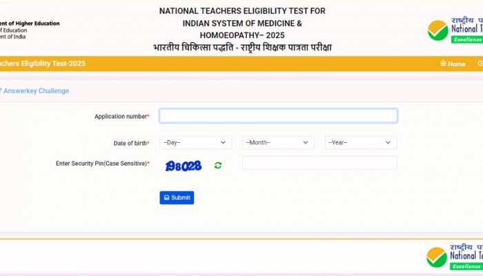 NTET Answer Key 2025: Objection Window Closes Today At exams.nta.ac.in- Check Direct Link Here