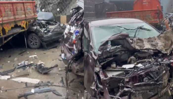 Mumbai-Pune Expressway: Multiple Vehicles Crash, 1 Killed, Several Injured After Container Truck Brake Failure