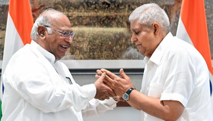 'Should Tell Us…': Congress President Kharge On Jagdeep Dhankhar's Resignation As Vice President