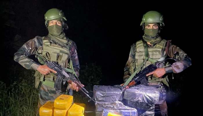 Assam Rifles Seizes Meth Tablets, Heroin Valued At Rs 40.05 Crore In Mizoram Assam Rifles Seizes Meth Tablets, Heroin Valued At Rs 40.05 Crore In Mizoram