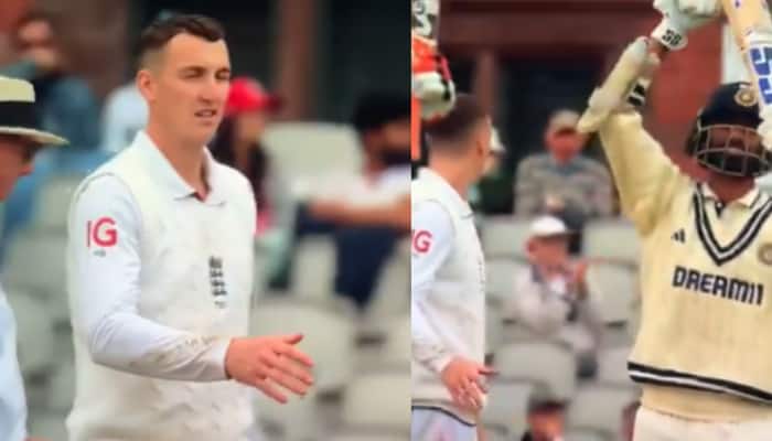 Washington Sundar Ignores Harry Brook’s Handshake During Jadeja’s Century Celebration, Video Goes Viral - Watch