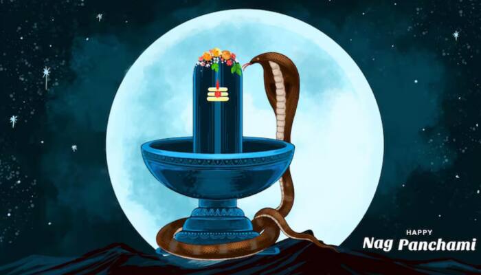 Happy Nag Panchami 2025: 50 Heartfelt Wishes, Greetings, WhatsApp-Facebook Captions, And Images To Celebrate With Your Loved Ones