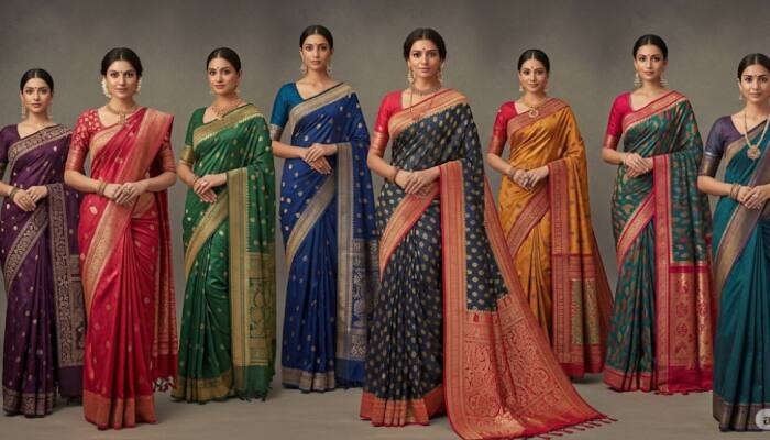 Grace in Every Drape: 4 Elegant Silk Sarees to Elevate Your Ethnic Look