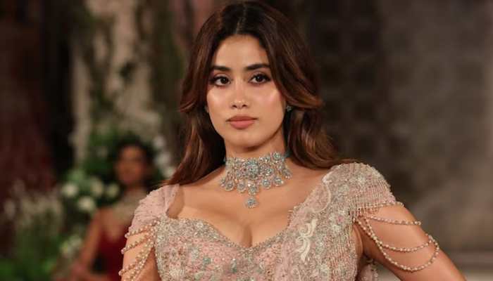 Janhvi Kapoor Turns Showstopper In Stunning Lehenga By Jayanti Reddy At India Couture Week 2025