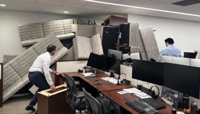 Furniture Fortresses: How Desks & Sofas Became Shields During Deadly Manhattan Shooting? Furniture Fortresses: How Desks & Sofas Became Shields During Deadly Manhattan Shooting?
