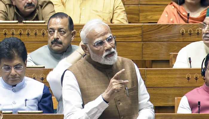 'Some Were Swimming When Indian Missiles Hit…,': PM Modi Mocks Shehbaz Sharif In Lok Sabha