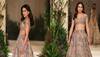 Sara Ali Khan Sizzles In Rose Gold Lehenga At The Ramp, Turns Showstopper For Aisha Rao's Debut Show At India Couture Week 2025
