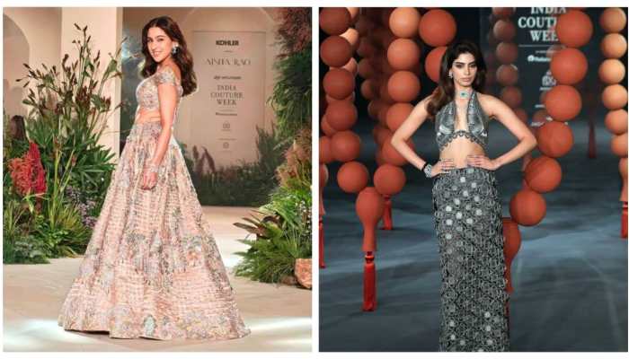 Sara Ali Khan, Khushi Kapoor’s Ramp Walks At India Couture Week Spark Strong Reactions From Netizens Sara Ali Khan, Khushi Kapoor’s Ramp Walks At India Couture Week Spark Strong Reactions From Netizens