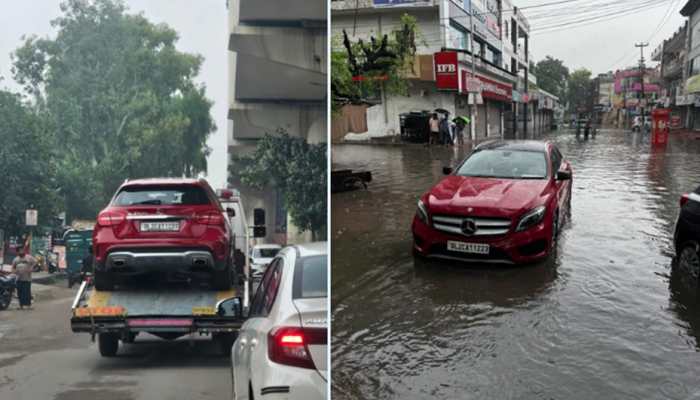 Mercedes Damaged Due To Waterlogging: Ghaziabad Businessman Demands Rs 10 Lakh From Municipal Corporation Mercedes Damaged Due To Waterlogging: Ghaziabad Businessman Demands Rs 10 Lakh From Municipal Corporation