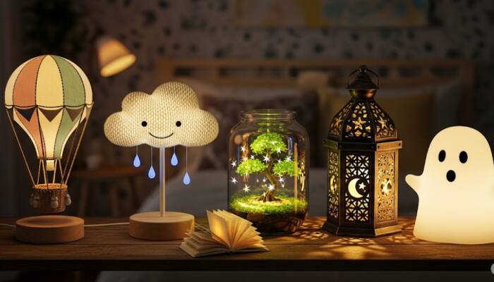 Brighten Your Space: 4 Cute &amp; Creative Night Lamps Kids and Adults Will Love