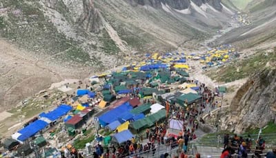 Amarnath Yatra Suspended From Jammu Today Due To Heavy Rain; Baltal Route Only From Friday