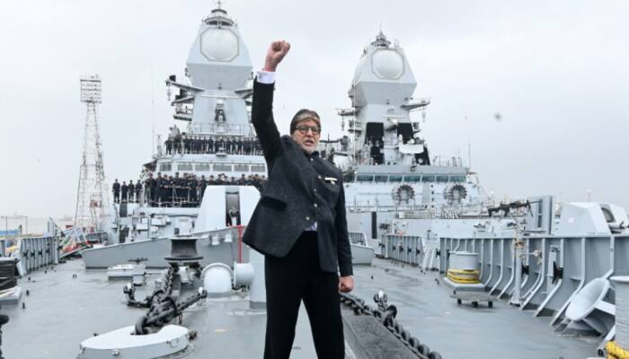 Amitabh Bachchan Spends Day On Indian Navy Warship Calls It An 'Experience Of A Lifetime'