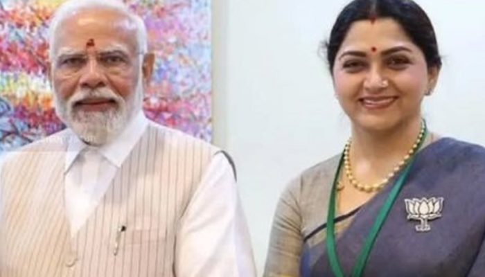 Khushbu Sundar Appointed As Tamil Nadu BJP's Vice President, Expresses Gratitude To PM Modi: 'Immensely Indebted' Khushbu Sundar Appointed As Tamil Nadu BJP's Vice President, Expresses Gratitude To PM Modi: 'Immensely Indebted'