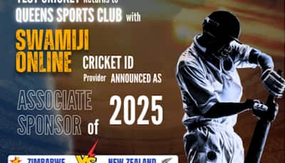 Swamiji Online Cricket ID Provider Announced As Associate Sponsor Of Zimbabwe vs New Zealand 2025 Test Series