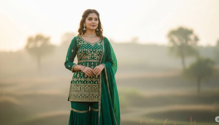 Top Must-Have Cotton Sharara Sets For Effortless Ethnic Elegance