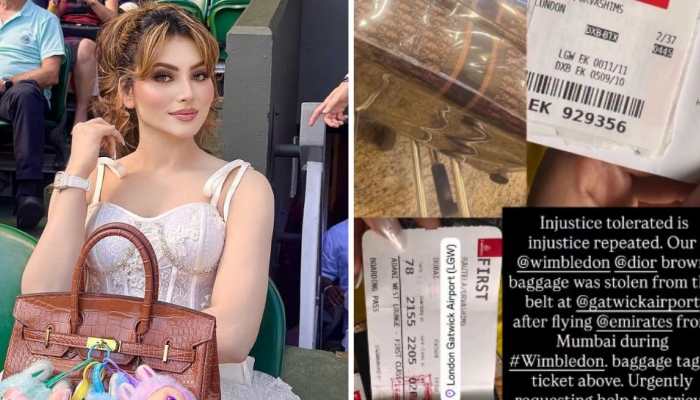 Urvashi Rautela’s Dior Bag Stolen At London Airport During Wimbledon, Netizens Ask ‘Maybe Your Labubus Took It’?
