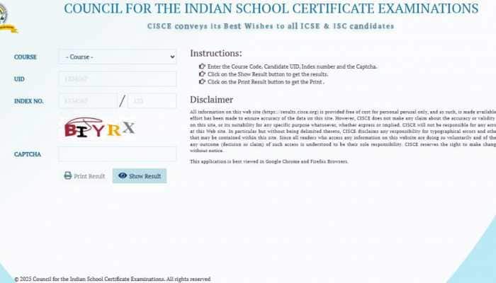 ICSE, ISC Improvement Exam Result 2025: CISCE Class 10, 12 Result OUT At cisce.org- Check Direct Link Here