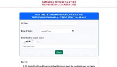 KCET, NEET 2025 Counselling: Provisional Seat Allotment Results Declared, Final List To Be Released Tomorrow At cetonline.karnataka.gov.in- Check Direct Link Here