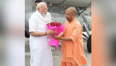 Video: CM Yogi Welcomes PM Narendra Modi Upon His Arrival In Varanasi