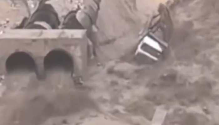 Himachal's Monsoon Nightmare: Dam Collapses In Kullu Floods, Vehicles Swept Away Amid Widespread Devastation | VIDEO