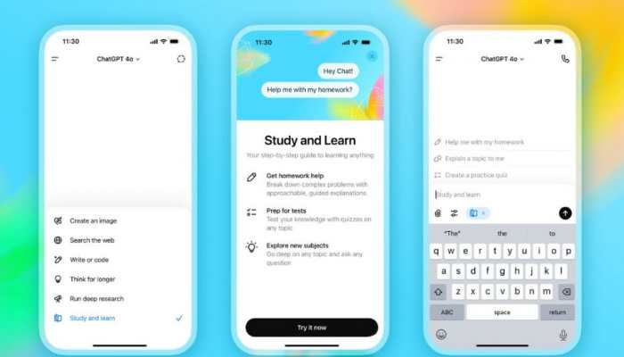 ChatGPT Launches 'Study Mode' Feature For Students In 11 Indian Languages; Here's How To Use It Free 
