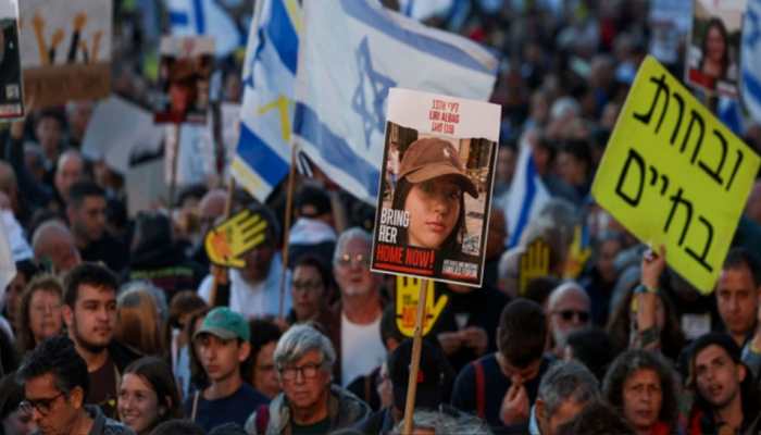 Disturbing Videos Of Israeli Hostages Spark Protests At Tel Aviv's ‘Hostage Square’
