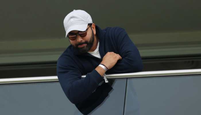 Rohit Sharma Makes Surprise Appearance During IND vs ENG 5th Test At Oval - See Pics