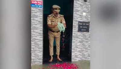 Cop Offers Milk, Petals To Floodwater, Worships It As ‘Ganga Maiya’: Viral UP Video
