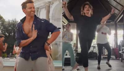VIRAL VIDEO: Hrithik Roshan's Mom Pinky Roshan Grooves To War 2 Track 'Aavan Jaavan' Like A Pro - WATCH 