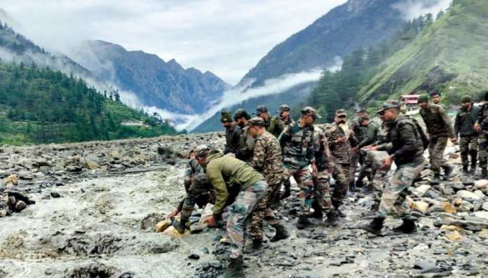 Army Boosts Rescue Efforts In Flood-Hit Dharali, Uttarkashi Army Boosts Rescue Efforts In Flood-Hit Dharali, Uttarkashi