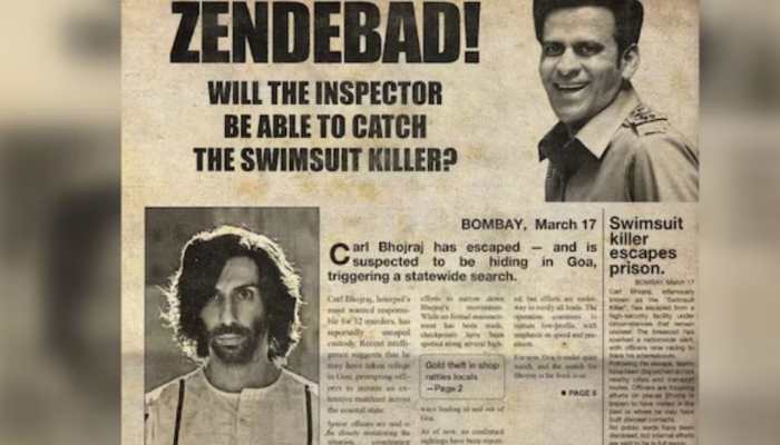 Manoj Bajpayee &amp; Jim Sarbh’s Inspector Zende Gets Release Date On Netflix – First Poster Unveiled
