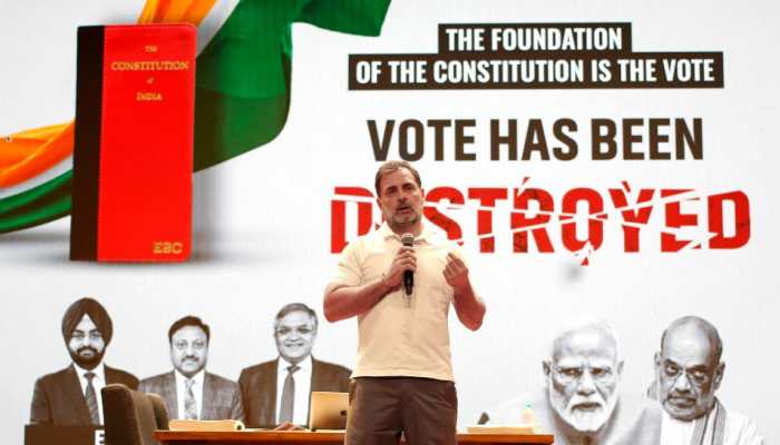 Rahul Gandhi Claims Voter Fraud In Karnataka, Maharashtra Polls; ECI Responds Rahul Gandhi Claims Voter Fraud In Karnataka, Maharashtra Polls; ECI Responds