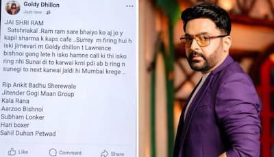 Lawrence Bishnoi Gang Warns Kapil Sharma Of Another 'Attack' In Mumbai; Comedian To Get Protection From Police