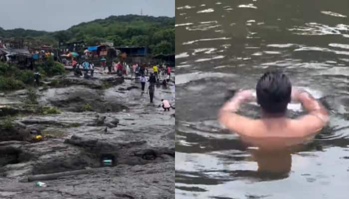 Man Urinating Near Swimmer In Lonavala’s Bushi Dam, Shocking Video Goes Viral