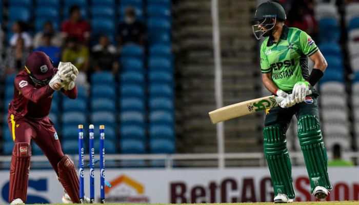 Angry Babar Azam’s Fiery Reaction After Stunning Stumping Sparks Pakistan vs West Indies Thriller