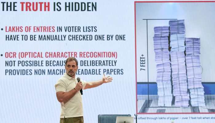 Karnataka Chief Poll Officer Seeks Proof From Rahul Gandhi Over Double-Voting Claim, Says 'Provide Relevant Documents '