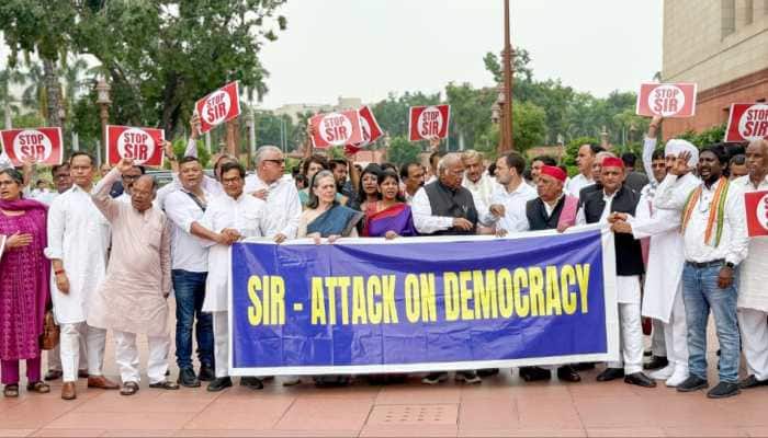 Oppn MPs To March Against Election Commission From Parliament's Makar Dwar Today