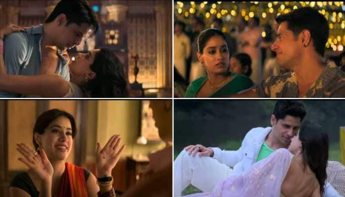 Param Sundari Trailer OUT: Sidharth-Janhvi Romance With SRK-Rajinikanth References, Banter &amp; Laughter