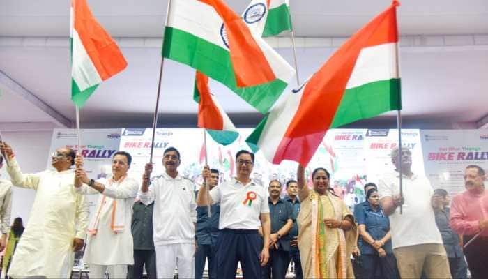 Delhi CM Rekha Gupta, Along With Others, Hoists Tricolour On The Occasion Of 79th Independence Day